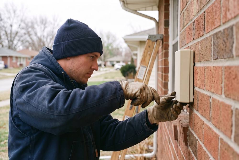 Installing a new sprinkler controller